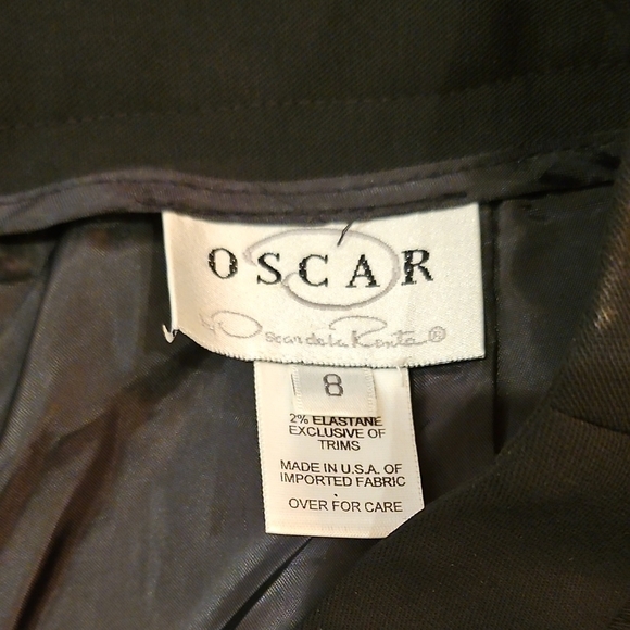 Oscar de la Renta Black Trousers - Picture 3 of 4